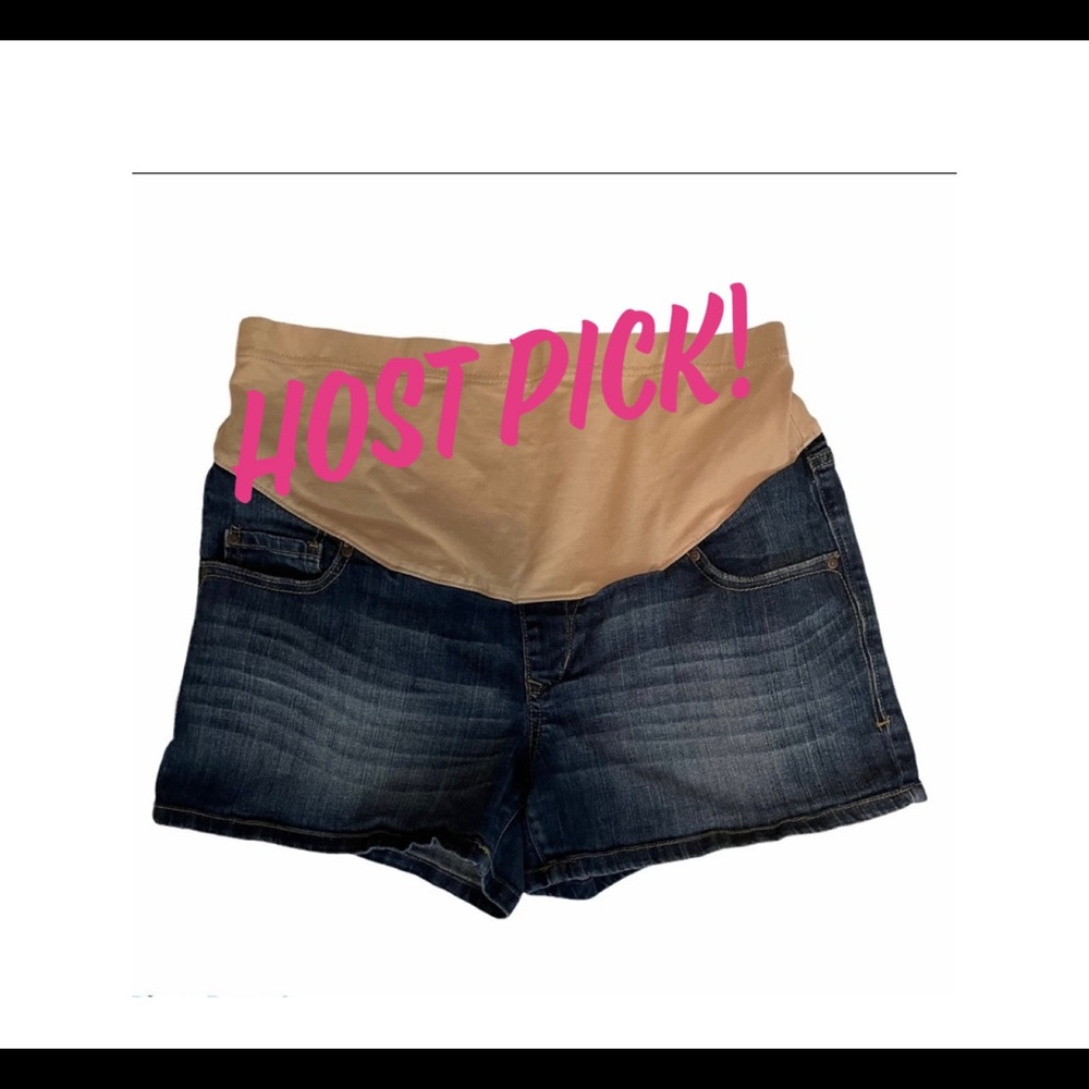 Old Navy Maternity Jean Shorts Size 12